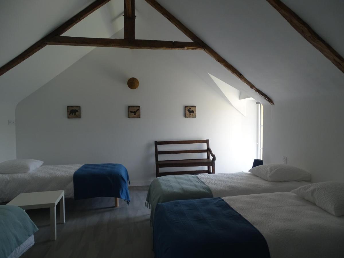 Les Gites Du Haut Pin Calorguen Esterno foto