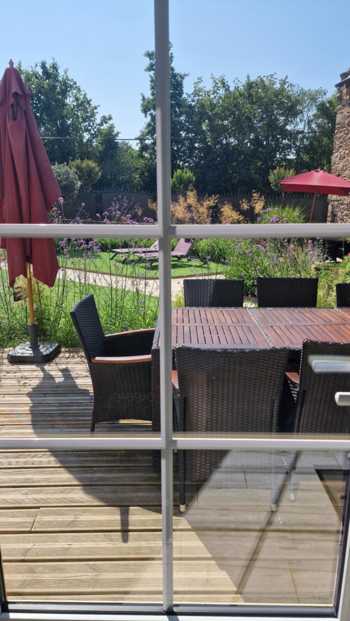 Les Gites Du Haut Pin Calorguen Esterno foto